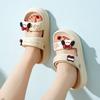 Slippers women's summer outer wear new beach thick-bottomed non-slip two wear fashionable flat-bottomed cool slippers