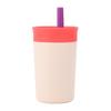 12oz Thermal Coffee Cup with Straw Thermos Bottle Children's Cup Thermal Mug  Car