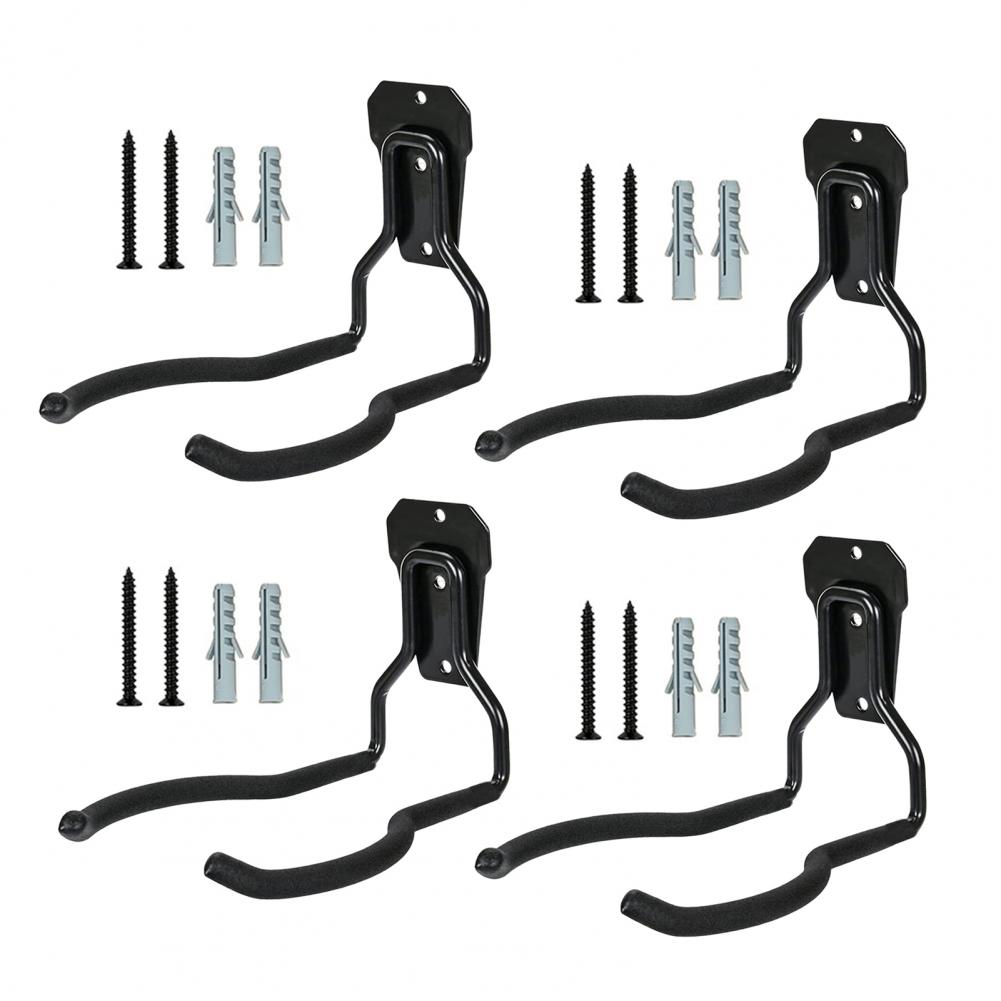 

Wear-resistant Tool Mount Weedeater Hanger Heavy-duty Power Tool Hanger with Rust-proof Pvc Coating for Easy Installation Strong L чёрный