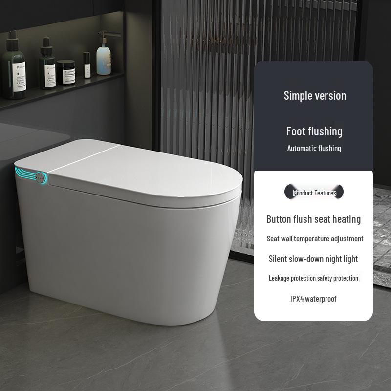 Nest Chi Smart Toilet: Household Automatic Flip Lid, Instant Heating, Sterilization, No Water Pressure Limit.
