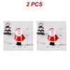 Christmas Figurines Dollhouse Ornament Home Decorations Fairy Garden Micro Landscape Deer Xmas Tree Santa Claus Snowman