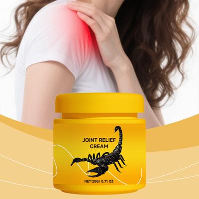 Joint Relief Cream: Nourishes Bones, Relieves Joint Pain And Muscle Discomfort. A Gentle, Soothing Topical Massage Cream.