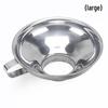 ZISIZ Large Wide-Mouth Multi-Purpose Funnel (2-Pack)