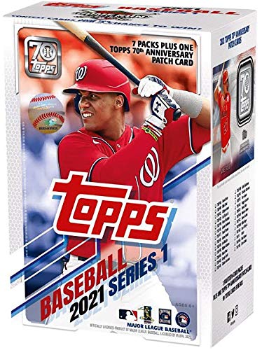 Topps 2021 Series 1 Baseball Card Blaster Box