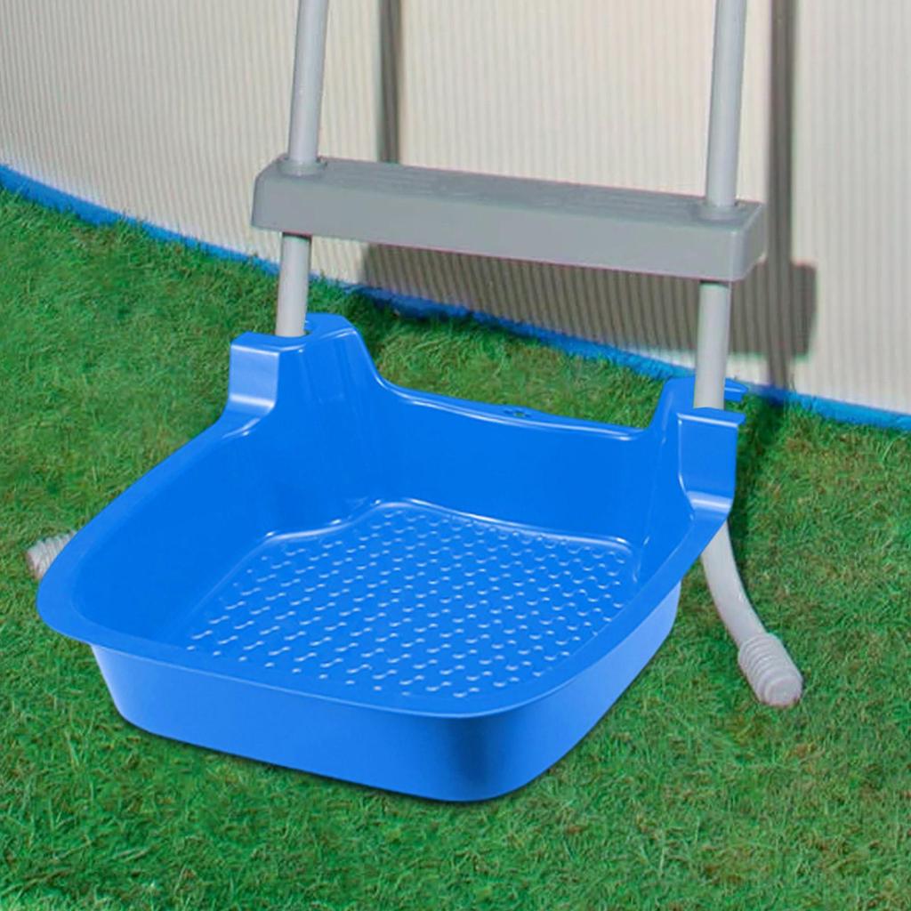 Pool Foot Bath Weather-Resistant Non-Slip Footbath Pool Foot Bath Basin for Spa Beach Outdoor Home Salon Professional Post-Swim