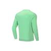 Li Ning Wade Series Letter Print Crew Neck Pullover Sweatshirt Men sweatshirt Green AWDQ175-5
