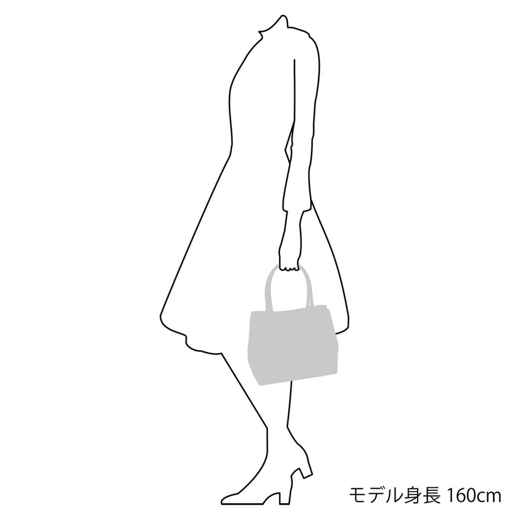 Kitamura Water-Repellent Form-Changing Handbag Y-1400, Dark Blue with White Stitching (Navy) 10901