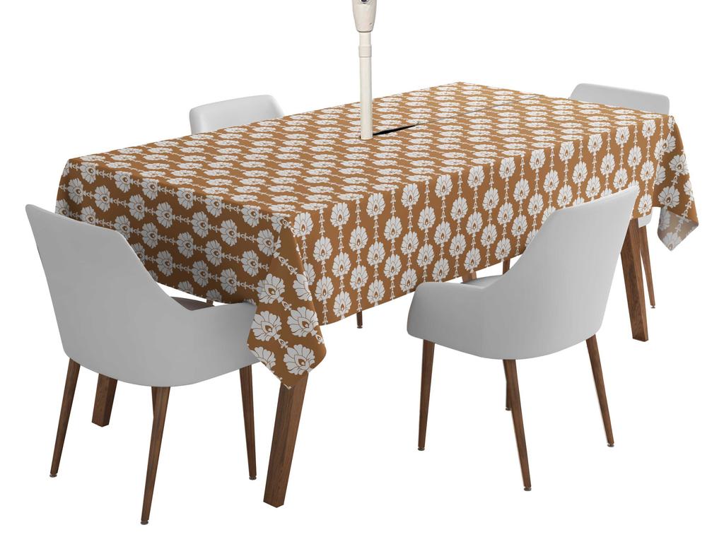 Vargottam Indoor Outdoor  Tablecloth  58x102 Inch  Rectangle  Tablecloth Waterproof Patio  Table  Cloths- Spring Summer