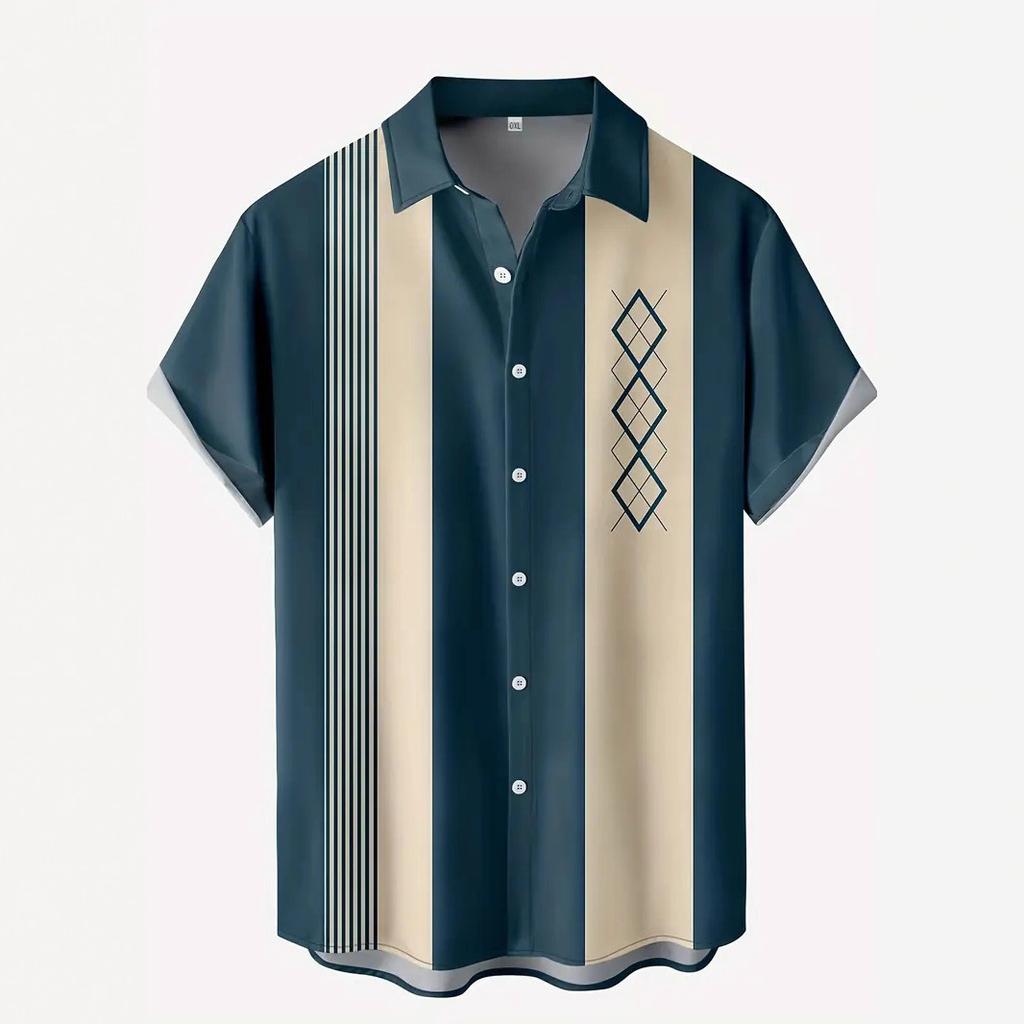 Spring and summer new fashion men's clothing men's short-sleeved shirt top cardigan source factory quick-drying short sleeves