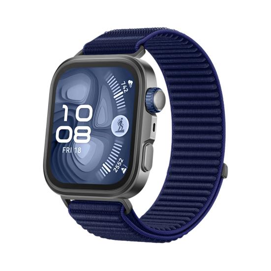 Watch Strap Stretchy Nylon Wristband Solid Color Soft Breathable Replacement Watch Strap
