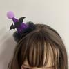 Cute Headband+ Hair Clip for Girls Witch Hat Shape Festival Hair Supplies