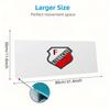 Football Club Utrecht Print  Cushion Non-slip Laptop Tablet Big Mousepad XXL Mat Mini PC Playmat With Lock edge