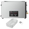30L Ultraschallreiniger, Professionelle Ultraschallreinigungsmaschine mit Reinigungskorb & Digitalanzeige, 480W Edelstahl 40kHz Industrielle Reinigung
