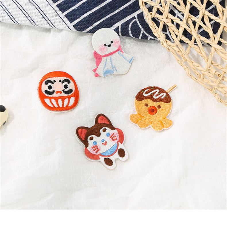Embroidery Flower Cloth Sticker, Clothes Patch Sticker, Embroidery Sticker Diy Small Versatile T-Shirt Decal To Make Up Holes Subsidy