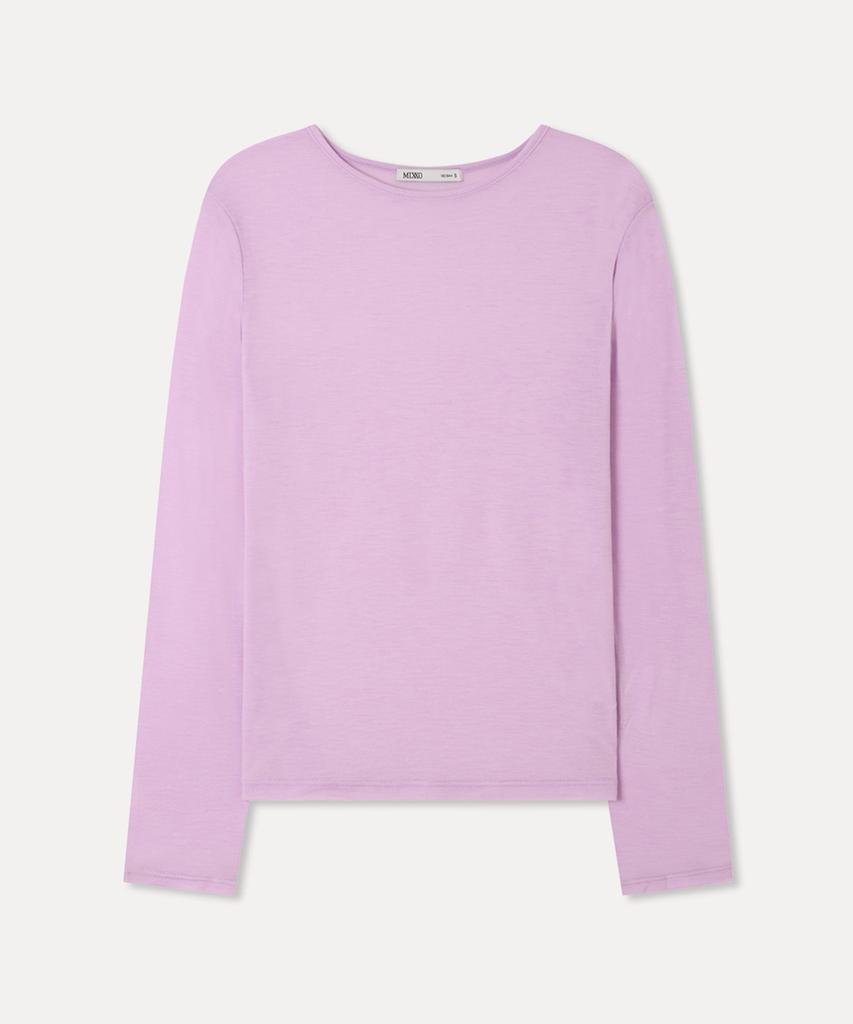 MIXXO See-Through Long Sleeve T-Shirt_Miwlwg408A