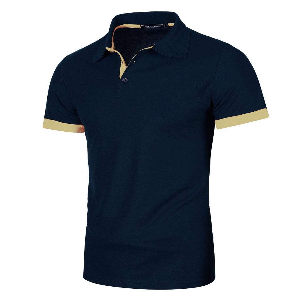 Men's Trendy Short Sleeve Summer Polo Shirt