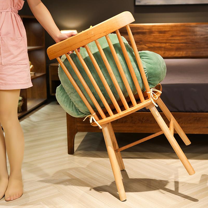 Pernă de birou pernă sedentară pentru talie pernă cu un singur loc scaun de cămin studentesc spătar de pluș pernă de fund