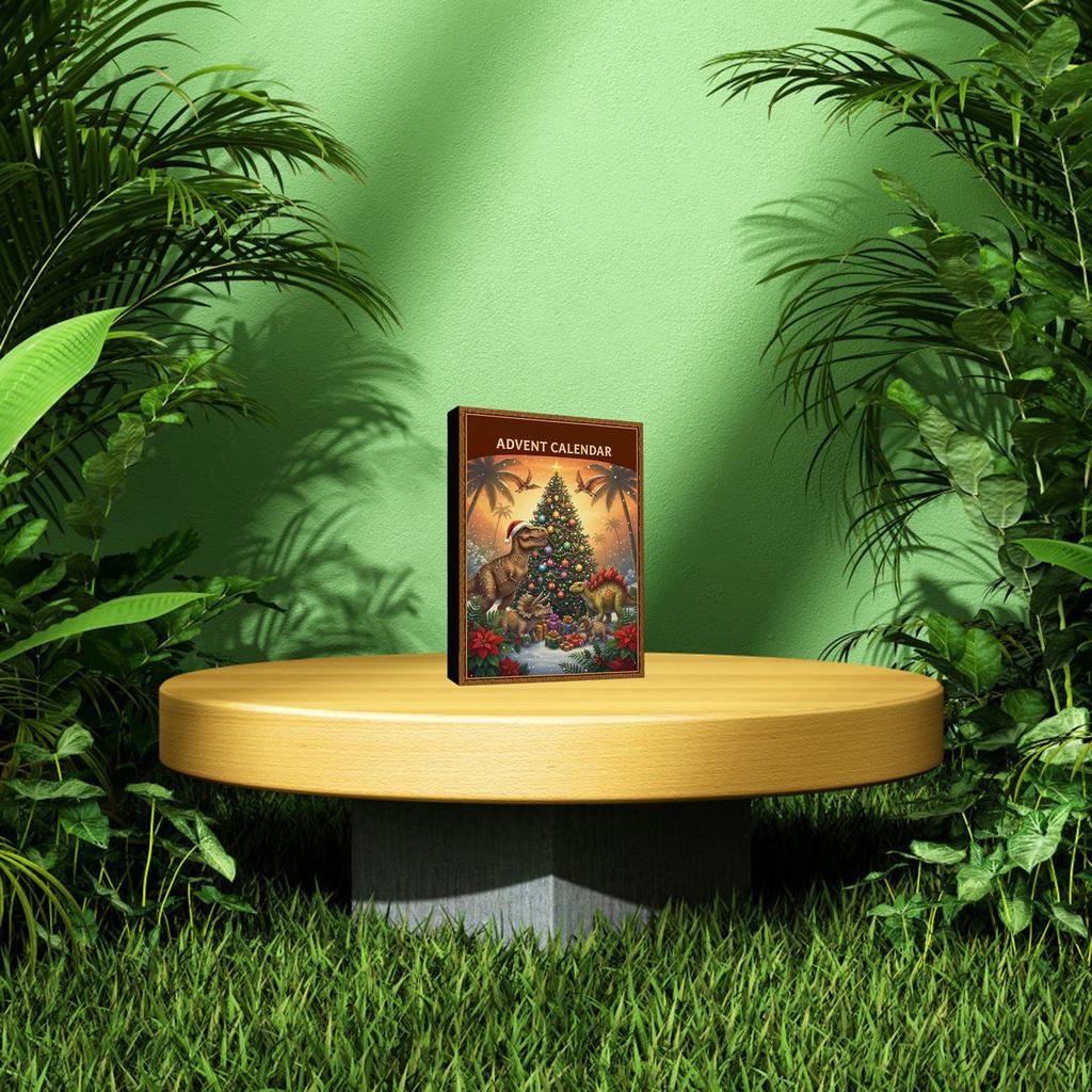 2D Plane+airplane Box +24PC+ Fitness Decoration Advent Christmas Countdown Box Calendar