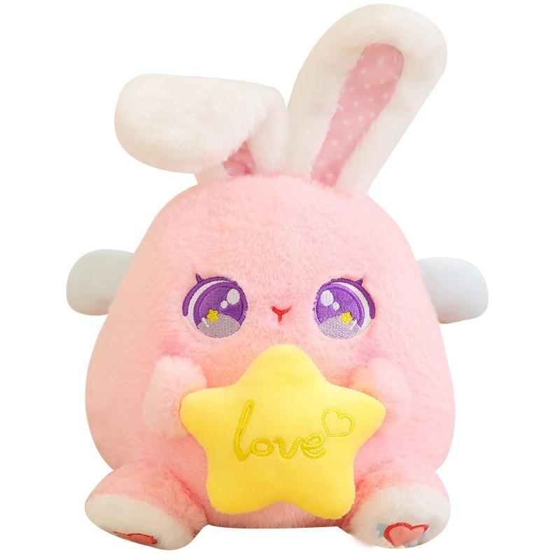 Rabbit Angel Cute Cuddle Star Stuffed Toy Cartoon Girl Sleeping Holiday Gifts