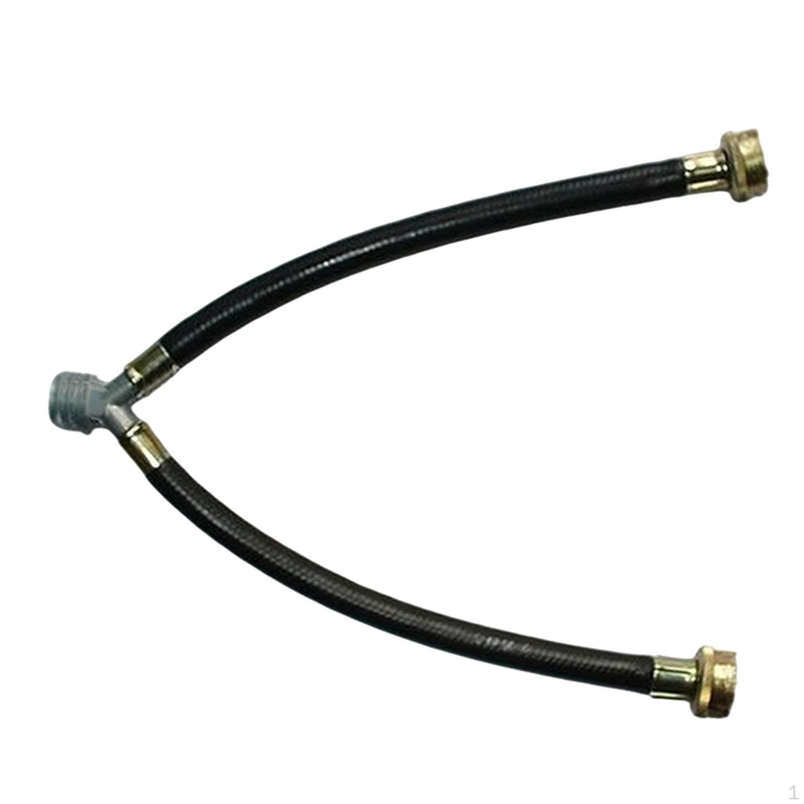 

Washer Hose Y Split 30cm and Cold Water Mixer Splitter 3/4 inch Plumbing Rubber