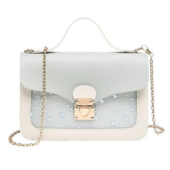 Women Mini Small Square Pack Shoulder Bag Fashion Star Sequin Crossbody Bag Wallet Handbags Sac MIT