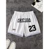 The Summer New Pattern 3D Letter Printed Men's Shorts Are Casual, Fashionable, Soft, Comfortable and Lightweight
