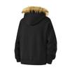 Men's  And   Women's  Leisure  Hooded Artificial   Collar  Hoodie  Coat