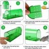 Small Humane Mouse Trap,transparent Live Mice Trap That Work, No Kill Catch Release Rat Trap, Plastic Mouse Trap Box Indoor Outdoor, 2 Pack