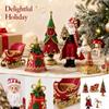 Christmas Resin Ornament, Christmas Tree and Tabletop Decoration,