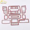 Corolla Interior Trim Kit: Electroplated Bright Frame and Ring Accents for 14 Models