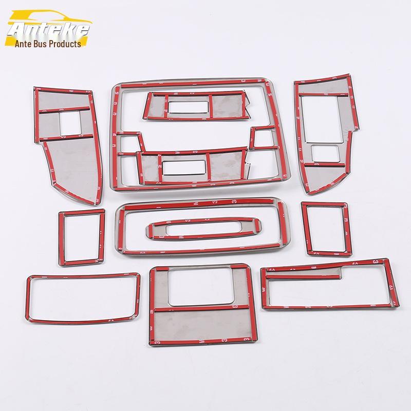 Corolla Interior Trim Kit: Electroplated Bright Frame and Ring Accents for 14 Models