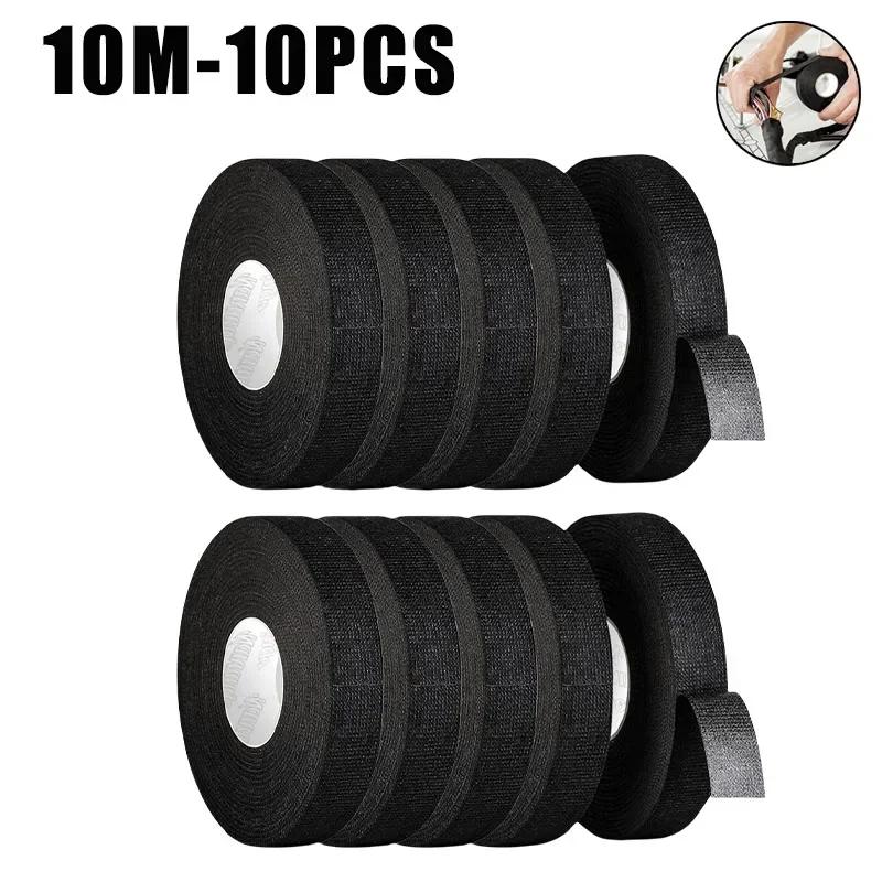 Automotive Grade Heat Resistant Tape Fabric Wire Loom Harness 500F Cable Wrapping for PC Bundling Engine Bay Safe