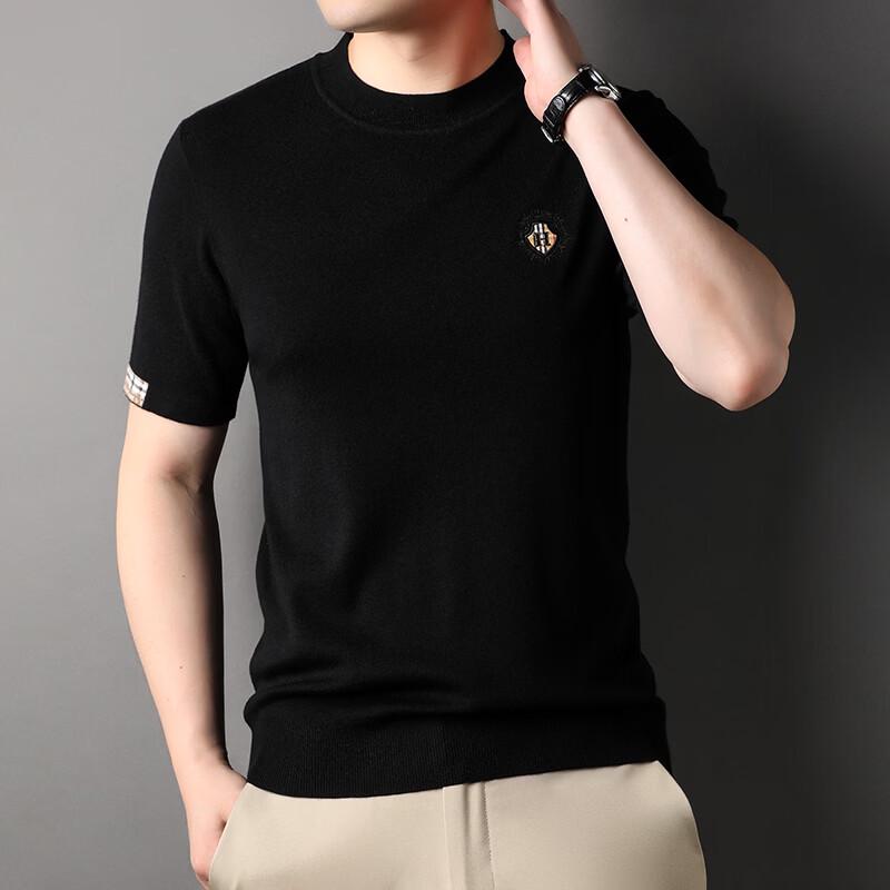 IMAGINEX Men's Urban Casual Knit Short Sleeve T-shirt