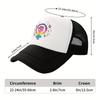 Feminist Fist Rainbow Symbol Trucker Cap Breathable Mesh Back Adjustable Casual Baseball Hat Unisex Outdoor