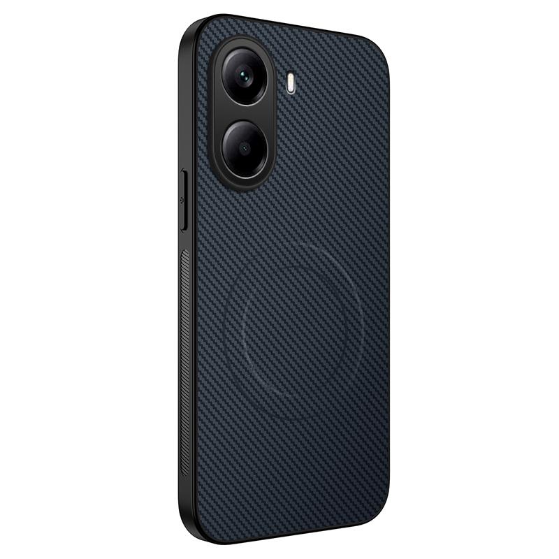 For POCO X7 Shockproof Magnetic Phone Case For Xiaomi Poco X7 Pro Premium Carbon Fibre Slim Fit Ultra-Light Protection Cover