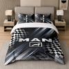 3Pcs Bedding Setman Truck Soft Bed Sheet and Two Pillowcases Home Bedroom Decor