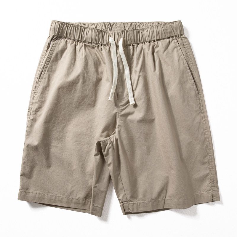 Pure Cotton Shorts Men's 2024 Summer New Arrival Loose Straight-leg Casual Fifth Pants Men Large Trunks Outwear Middle Pants