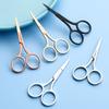 Eyebrow Trimmer Nose Hair Trimmer Fluff Trimmer Stainless Steel Tip Beauty Eyelashes Makeup Small Scissors Grooming Tool