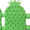 Cat Hair Removal Massage Brush Pineapple Cat Ear Shape Table Leg Scratching Tool Soft Double-Sided Comb for Dogs Cats Self Cleaning