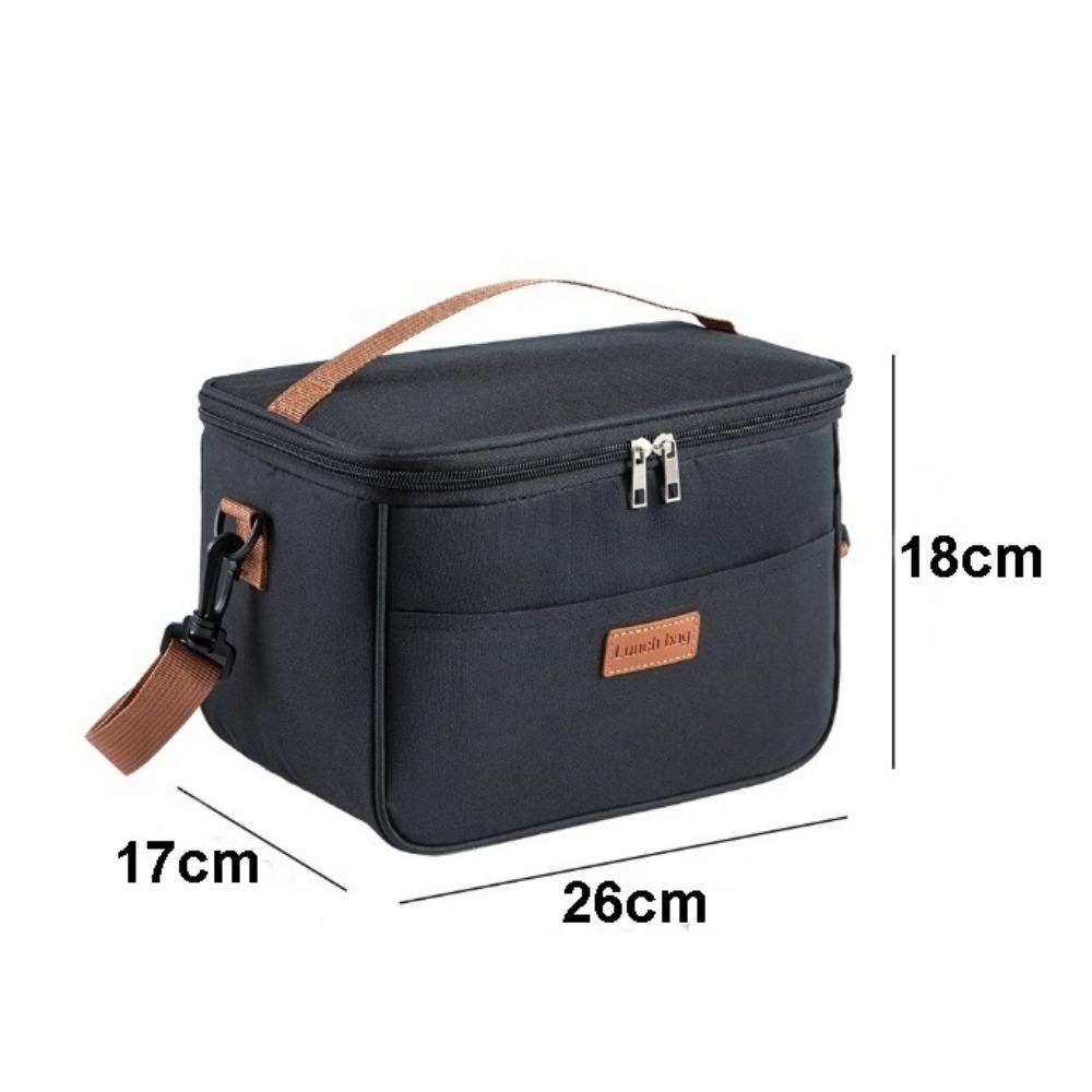 Portable Multifunctional Lunch Bag Large Capacity Thermal Waterproof Insulated Bag Travel Cooler Picnic Lunch Box Outdoor