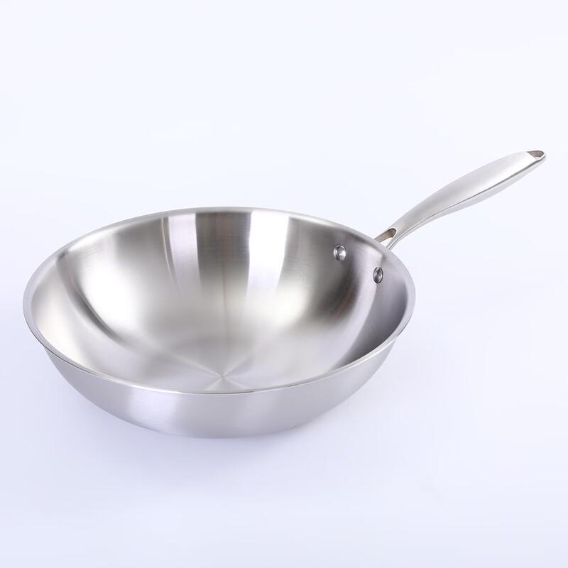 

ZISIZ 304 Stainless Steel Wok