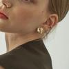COTOIT_[FLOW] Coin Pendant Earring