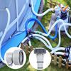 Pool Hose Adapter With Clamp Washer 2 Types Conversion Connector Replacement Pool Hose Adapter For Intex Threaded, Easy To Use