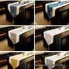 Modern Zen Chinese Tea Table Runner - Long Strip Dining Tablecloth
