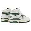 Aimé Leon Dore x New Balance 650 Unisex Leder High Top Retro Basketballschuhe Weiß Grün BB650RL1
