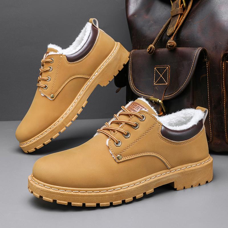 Зимняя мужская деловая повседневная обувь — фото 4