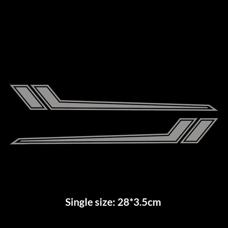 Motorcycle Front  Comb Universal Stickers Motor Body Reflective Waterproof Decal For R1 R3 Mt07 Mt09
