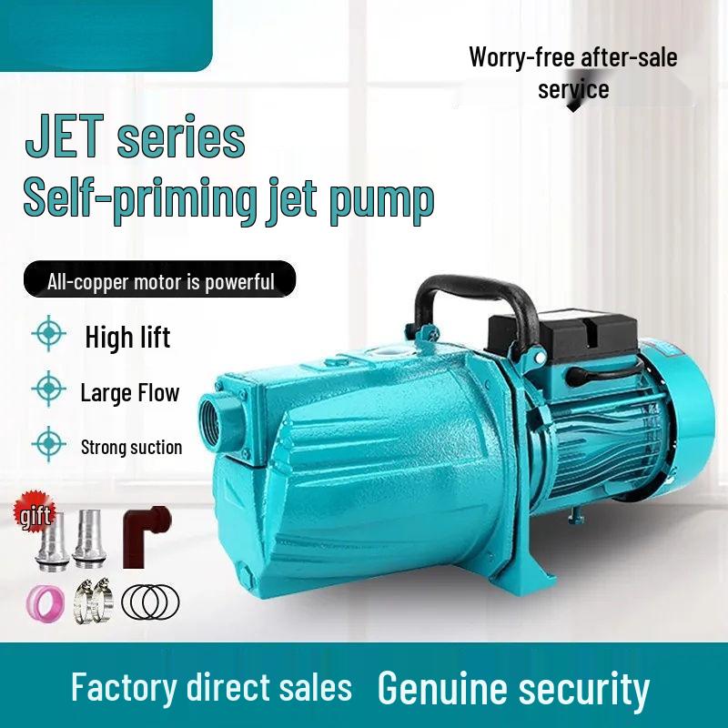 220V Household Self-Priming Automatic Water Booster Pump for Wells
