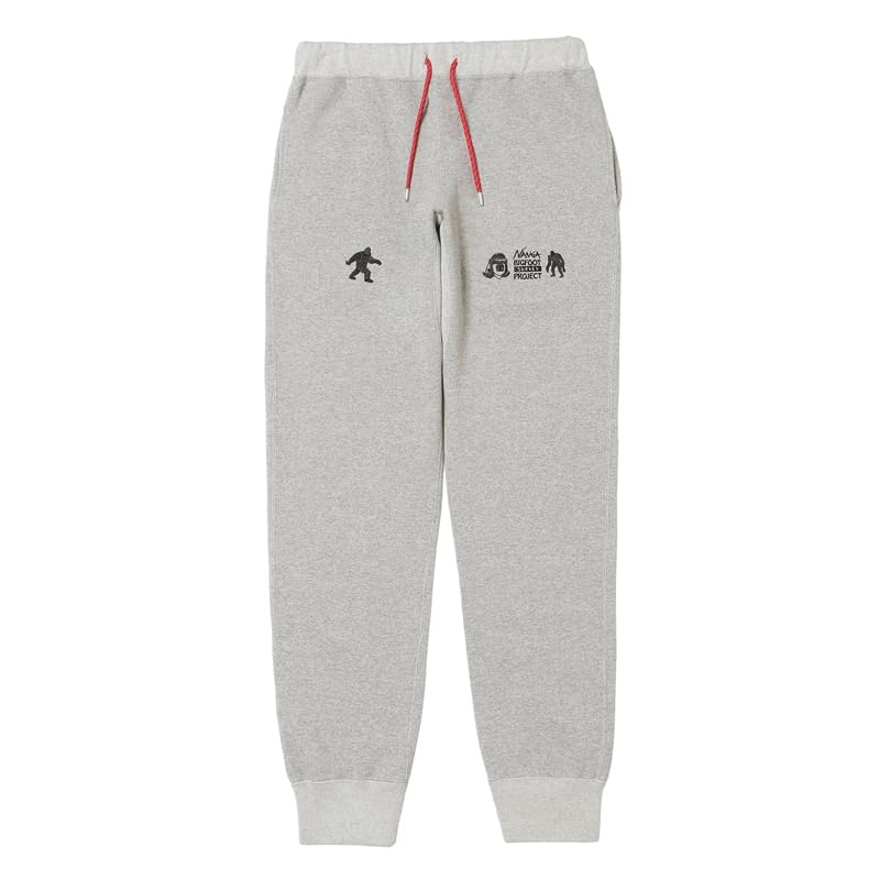 

Tacoma Fuji Records Bigfoot Survey Project Logo Size Gray [NANGA] Sweatpants, M, серый