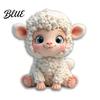 Small Decorative Magnets Acrylic Animal Refrigerator Magnet, Cow Sheep Koala Frog Seal Kitchen Fridge Magnetic Decoration for Lockers Whiteboards